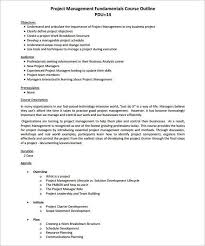 7 Course Outline Template Doc Pdf Free Premium Templates