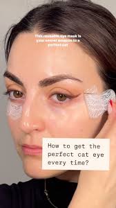 A wing to guide your wings 🪽 Our Winged Forever Eye Mask has an elongated,  straight edge to act as the perfect buffer for winged eyeliner + catch eye  shadow fallout! And just like our original Forever ...