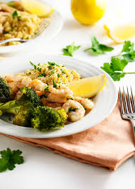 Reduce the heat to medium and stir in 2 cups water, the oregano and 1/2 teaspoon salt. Oven Roasted Shrimp And Broccoli Just A Little Bit Of Bacon