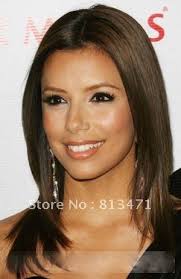 Actress eva longoria has been sporting a bob hairstyle lately. Virgin Eva Longoria Beautiful Long Straight Haircut 14inches Dark Blonde Human Hair Full Lace Wig Free Shipping Lace Flower Lace Wig Making Materialslace Wedding Aliexpress
