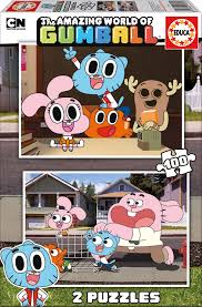 Walt disney jigsaw puzzle lot includes: Educa Borras The Amazing World Gumball 2 X 100 Pieces 17008 Buy Online In Angola At Angola Desertcart Com Productid 55726565