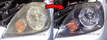 Learn why headlight restoration is necessary and how you should go about doing it. Headlight Restoration Gauteng Cleaning Dirty Headlights To A New Condition