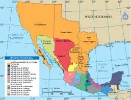 Mapa de méxico por estados con nombres. Mapas Historia Mexico Nuevos Estados Mapas Mexico Y Latinoamerica