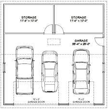 36x36 3 Car Garage 36x36g2b 1 295 Sq Ft Excellent Floor Plans Garage Dimensions Car Garage Garage Plans