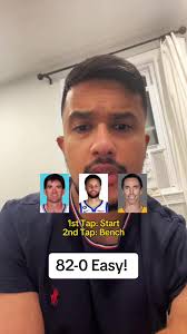 1st Tap Start 2nd Tap Bench