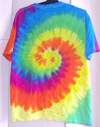 Tie dye patterns gift idea for parents, kids, sisters and brothers tie dye lovers will find a variety of colorful tie dyed items. Wie Batike Ich Eine Spirale Batik Shirt T Shirt Farben Batik Technik