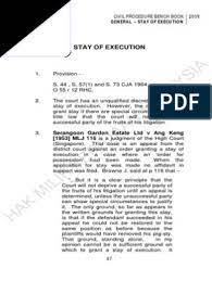 Generally no execution (section 33 (4) and section 35 government proceedings act. Stay Of Execution Pdf Judgment Law Lawsuit