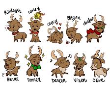 Friendly Reindeer Deviantart Santa And Reindeer Reindeer Drawing Reindeer