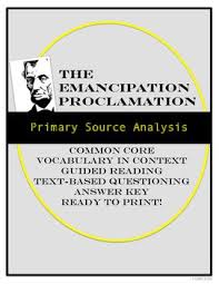 Emancipation Proclamation Activity Distance Learning Civil War Worksheets Summary Writing Emancipation Proclamation Emancipation Proclamation Activities