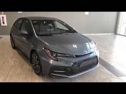 Alle gebrauchtwagen gesammelt aus über 800 portalen und händlerwebseiten. 2020 Toyota Corolla Se Cvt Upgrade Package Toyota Northwest Edmonton 0co2094 Youtube