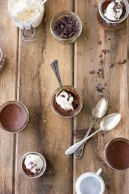 Chocolate And Coconut Milk Pots De Creme With Tahitian Vanilla And Rum Recipe Bojon Gourmet Food Photography Food
