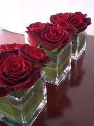 Elegant Valentine S Day Party Decorations Valentine Centerpieces Red Roses Centerpieces Red Rose Arrangements