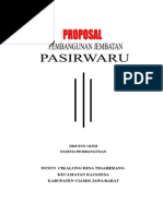 Proposal pembangunan jembatan.doc permohonan bantuan dana. Contoh Proposal Jembatan Pdf
