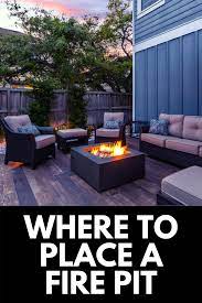 How Far Should A Fire Pit Be From A House Yard Safety Concerns 2021 Backyard Fire Fire Pit Safety Wood Fire Pit