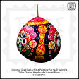Handmade Coconut Shell Crafts Painting Lord JAGANNATH