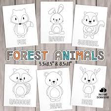 Free printable woodland animals coloring pages. Woodland Animal Coloring Pages And Activities Mom Wife Busy Life