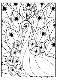 While you take a few minutes just for you. Printable Peacocks Coloring Pages Updated 2021