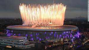 Once completed, tottenham hotspur stadium will be one of the biggest football stadiums in the united kingdom, behind wembley, the millenium stadium, old trafford and the london stadium. Champions League Gnabry Stars As Bayern Munich Humiliates Tottenham Cnn