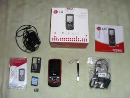 Bazar da Ju: CELULAR LG KP260 FUNCIONANDO!