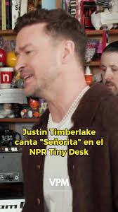Justin Timberlake NPR Tiny Desk Concert Performance of Señorita