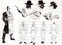 Detective Character Sheet By Erik Benson On Deviantart Anime Character Design Character Design Male Character Sheet