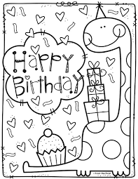 Coloring Club From The Pond Birthday Coloring Pages Happy Birthday Coloring Pages Dinosaur Coloring Pages