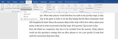 Formatierung in word oder openoffice (libreoffice) unseren formatierungsservice einer bachelorarbeit, masterarbeit und dissertation, aber auch einer hausarbeit, bieten wir natürlich für verschiedene schreibprogramme an. Wie Stelle Ich Fur Meinen Text Blocksatz Und Silbentrennung Ein
