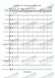 This music is traditional, written in 1779. Amazing Grace For Bagpipes And Brass Band Download Sheet Music Pdf