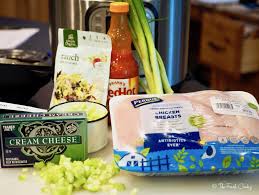 Cheesy crock pot sriracha chicken diptammilee tips. Easy Instant Pot Buffalo Chicken Or Slow Cooker The Fresh Cooky