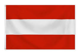 De vlag van oostenrijk heeft drie gelijke horizontale banden in de kleuren rood (pantone 032 c), wit en rood. Home Styling Vlag Oostenrijk 90 X 150 Cm Polyester Rood Wit Twm Tom Wholesale Management