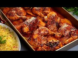 صينية دجاج بالبطاطس 🐔 طعمها كأنها مشوية 👌🏻 على قائمتي كل اسبوع مع ارز بالخضار - YouTube