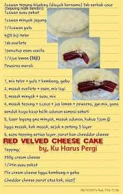 Maybe you would like to learn more about one of these? Resepi Kek Red Velvet Cheese Leleh Galeri Resepi