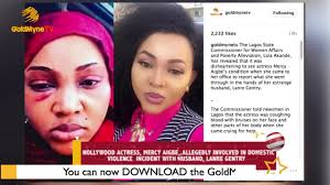 Ofo ni iwo ati awon iru e ma … Mercy Aigbe Allegedly Involved In Domestic Violence Incident With Husband Lanre Gentry Youtube