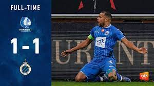 Kaa gent live score (and video online live stream*), team roster with season schedule and results. Kaa Gent Club Brugge 1 1 Md20 Jpl 2019 2020 Youtube