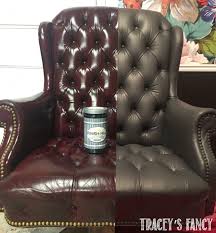 How To Paint A Leather Chair Paint Leather Couch Leather Chair Painting Upholstered Furniture