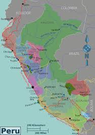 Please check with your local issuer for the delivery time in your country/territory. Landkarte Peru Ubersichtskarte Regionen Weltkarte Com Karten Und Stadtplane Der Welt