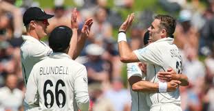 He made his international debut for the new zealand cricket team in february 2020 against india. Nz Vs Wi Kyle Jamieson Tim Southee Wreak Havoc As West Indies Crawl To 124 8 On Day 2 Crickettimes Com