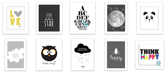 Black And White Graphics For Babies 10 Lovely Black White Free Printable Posters For A Modern Baby Room Free Poster Printables Free Printable Wall Art Modern Baby Room