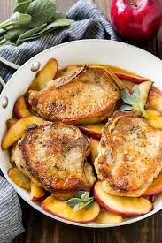 Saute pork chops for about 5 minutes per side or until done. Apple Pork Chops Dinner At The Zoo
