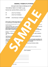 This is the content of the form and is provided for your convenience. General Power Of Attorney Form Template Sample Lawpack Co Uk Lawpack