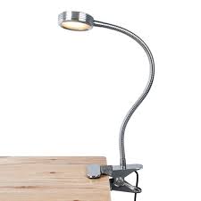Us 18 53 Feb Only Portable Led Clip On Reading Light 3 Brightness Rechargeable With Usb Cable Flexible Gooseneck Dimmable Book La Lamp Light Clips Lamp Light