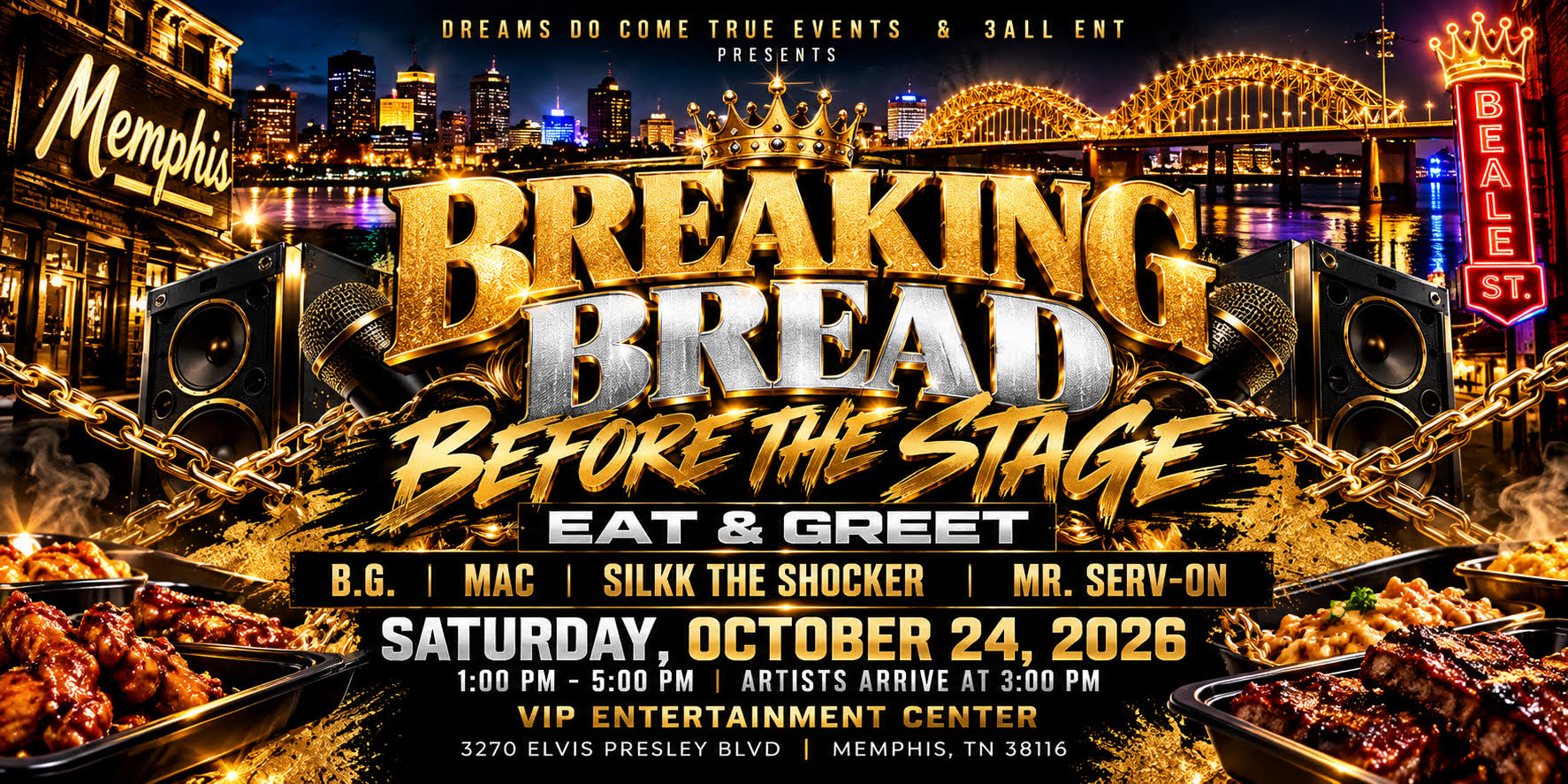 Breaking Bread Before the Stage