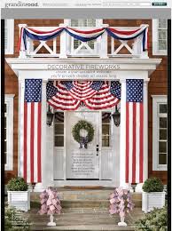 Here are a few suggestions. 4th Of July Decorations For Exterior Grandin Road Fourth Of July Decor 4th Of July Decorations Patriotic Bunting