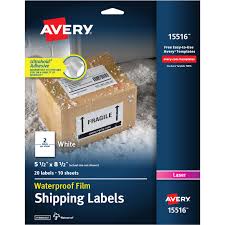 We did not find results for: Avery 15516 Waterproof Shipping Labels Office Depot