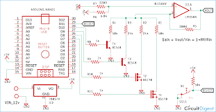 Programmable Gain Amplifier Using Mosfet And Transistor Circuit Diagram Electronics Circuit Amplifier