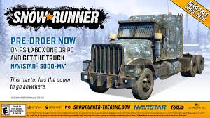 Love this assistant for getting to know how to play snow runner. Eb Games Canada On Twitter If You Don T Like Getting Dirty Snowrunner Releases April 28 Preorder Now To Get The Navistar 5000 Mv Pour Ceux Qui N Aiment Pas La Boue Snowrunner A