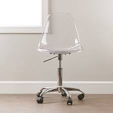 robot check clear office chair acrylic chair clear desk chair
