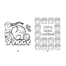 Some of the coloring page names are beauty lippy lips shopkins season 1s coloring, pacific rim coloring knife head tags 51 outstanding pacific rim coloring, 40 shopkins coloring scribblefun, 40 shopkins coloring scribblefun, smooshy mushy bento mosmacit a pizzjval figurakszlet, smooshy mushy squishy in flesje serie 1 1. Smooshy Mushy Cutie Pie Colouring Sticker Book Shopee Indonesia