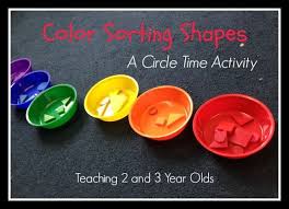 Learning Colors And Shapes In Preschool Circle Time Activities Learning Colors Toddler Circle Time