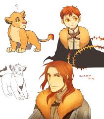 Human Lion King Disney Anime Style Anime Version Disney Lion King